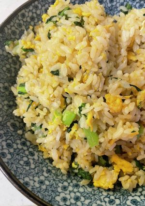 釜揚げしらすと小松菜チャーハン-レシピのメイン写真