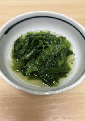 簡単ほうれん草煮浸し-レシピのメイン写真