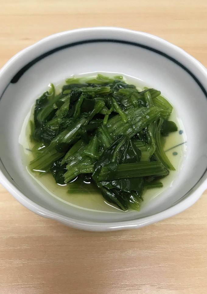 簡単ほうれん草煮浸し-レシピのメイン写真