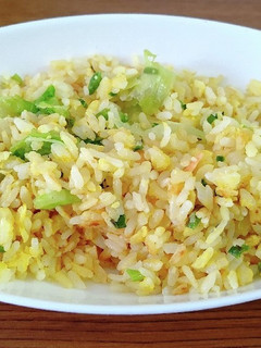 秋鮭とレタスのパラパラチャーハン-レシピのメイン写真