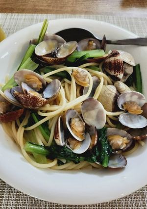 濃厚あさりの和風スープパスタ-レシピのメイン写真