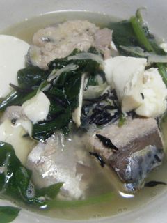 さばの缶詰鍋 一人鍋パート3-レシピのメイン写真