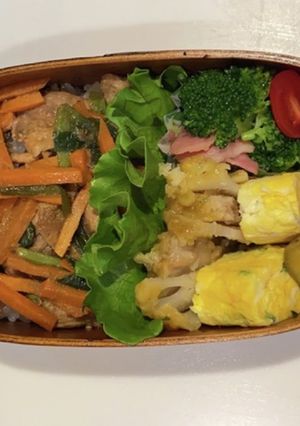 味噌焼肉弁当-レシピのメイン写真