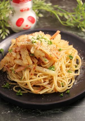 簡単！ジャーマンポテトパスタ-レシピのメイン写真