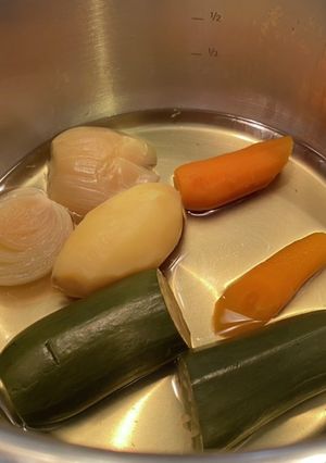 離乳食用の野菜のスープストック-レシピのメイン写真