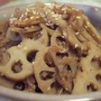 レンコンと白滝のきんぴら♪