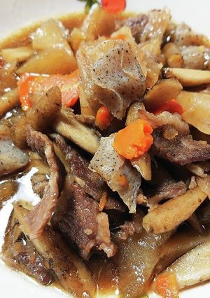 牛肉と根菜の煮物-レシピのメイン写真