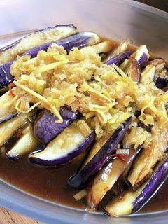 なすの香味だれがけ-レシピのメイン写真