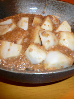 里芋の肉味噌和え-レシピのメイン写真