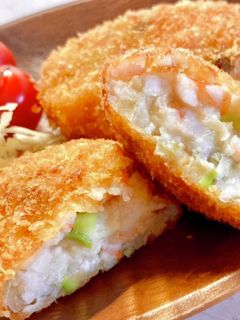 冷めても美味♡あの♡エビ寄せフライ風♡-レシピのメイン写真