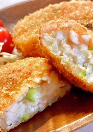 冷めても美味♡あの♡エビ寄せフライ風♡-レシピのメイン写真