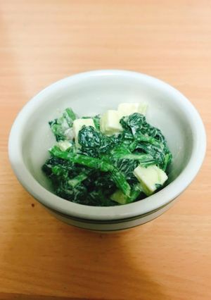 ポパイとオリーブのチーズサラダ-レシピのメイン写真