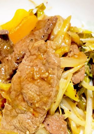 鹿肉と野菜のスパイシー旨辛炒め-レシピのメイン写真