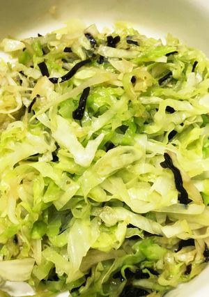 止まらない美味しさ！塩昆布キャベツ-レシピのメイン写真