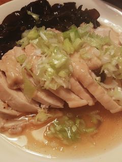 蒸し鶏-レシピのメイン写真
