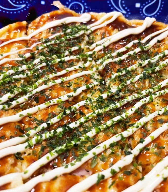 余ったバッター液で！お好み焼き-レシピのメイン写真