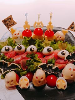 パーティーピンチョス オバケ☆目玉☆-レシピのメイン写真