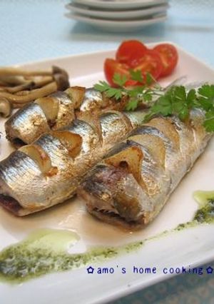 鰯のガーリック焼き-レシピのメイン写真
