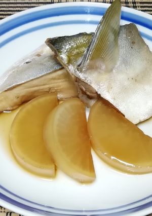 はまちと大根の煮つけ-レシピのメイン写真