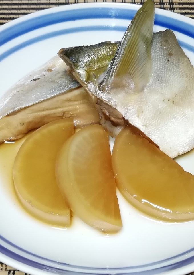 はまちと大根の煮つけ-レシピのメイン写真