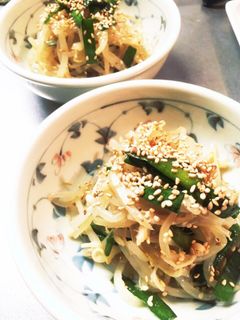 もやしとニラのレンチン中華和え-レシピのメイン写真