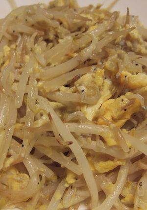 もやしの卵炒め♪プラスしらす♪-レシピのメイン写真