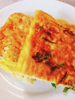 栄養満点!しらす・野菜オムレツ(卵焼き)-レシピのメイン写真