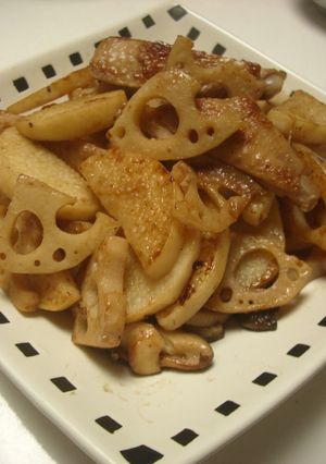 ☆長芋とれんこんのさっくりほっこり炒め☆-レシピのメイン写真
