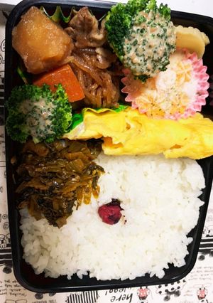 糖尿旦那の肉じゃが弁当-レシピのメイン写真