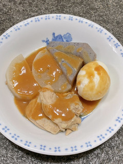 鶏肉と大根の味噌おでん-レシピのメイン写真