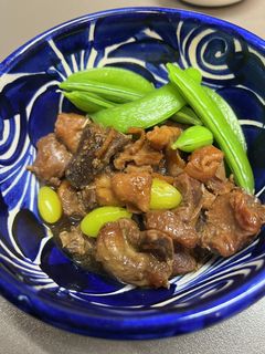 おばあちゃんの鶏皮モツ煮-レシピのメイン写真