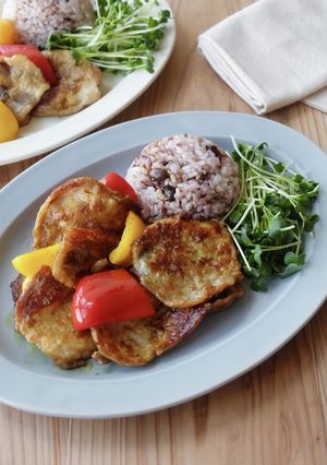 簡単♪彩り野菜と豚肉のスパイシーソテー-レシピのメイン写真