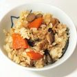 我が家の炊き込みご飯(味濃いめ)
