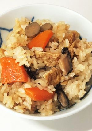 我が家の炊き込みご飯(味濃いめ)-レシピのメイン写真