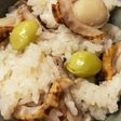 海と山のコラボ!ふっくらホタテご飯♡
