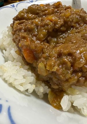 簡単キーマカレー-レシピのメイン写真
