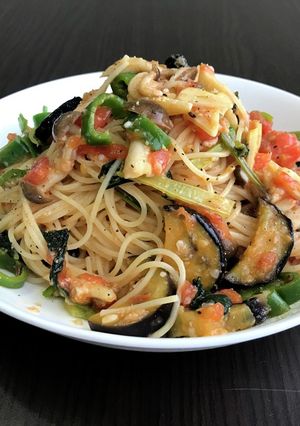 塩麹冷製パスタ-レシピのメイン写真