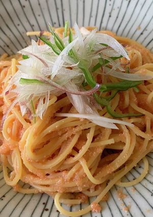 明太子パスタ-レシピのメイン写真