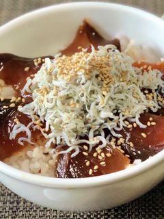 お刺身で漬け丼♪冷蔵3日-レシピのメイン写真