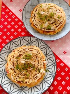 ツナ缶でお好み焼き-レシピのメイン写真