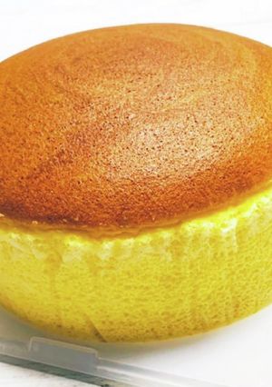 ふわふわふるふる！スフレチーズケーキ-レシピのメイン写真