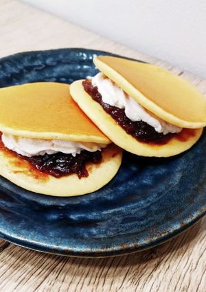 ☆超簡単生クリーム入りどら焼き☆-レシピのメイン写真