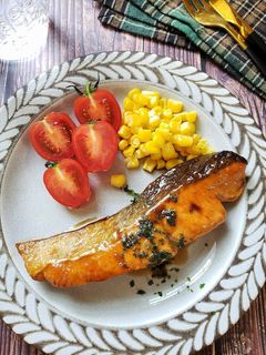 鮭のバターじょうゆ照り焼き-レシピのメイン写真
