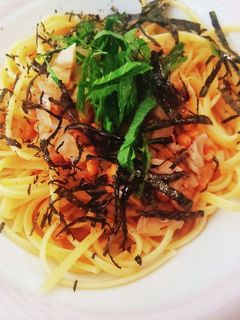 舞茸とニンニク薫る~納豆パスタ-レシピのメイン写真