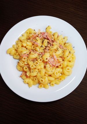 簡単☆カルボナーラ風マカロニサラダ-レシピのメイン写真