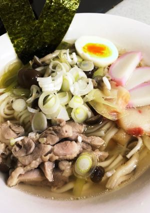 激うま！！昆布と鶏出汁の塩うどん-レシピのメイン写真