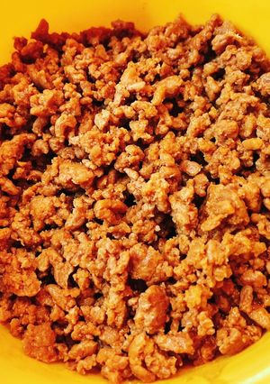 我が家の肉味噌♡ご飯のお供、ビビンバに！-レシピのメイン写真