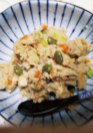 ヘルシー卯の花（おからの炒り煮）-レシピのメイン写真