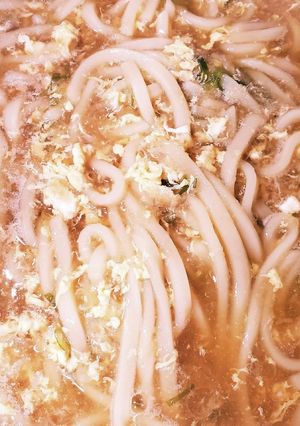 風邪に優しいぽかぽかうどん(麺つゆ無)-レシピのメイン写真
