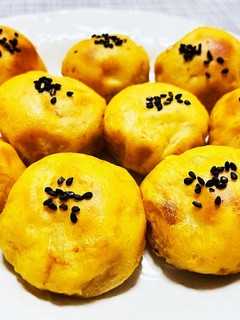 焼き芋でまんまる可愛いスイートポテト-レシピのメイン写真